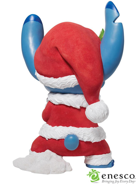 Enesco Disney Showcase Big Fig Santa Stitch Statue